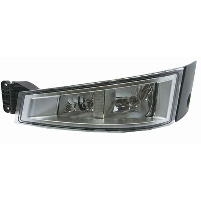 FOG LIGHT + AUXILIARY LAMP CHROME LEFT OEM-ZKW
